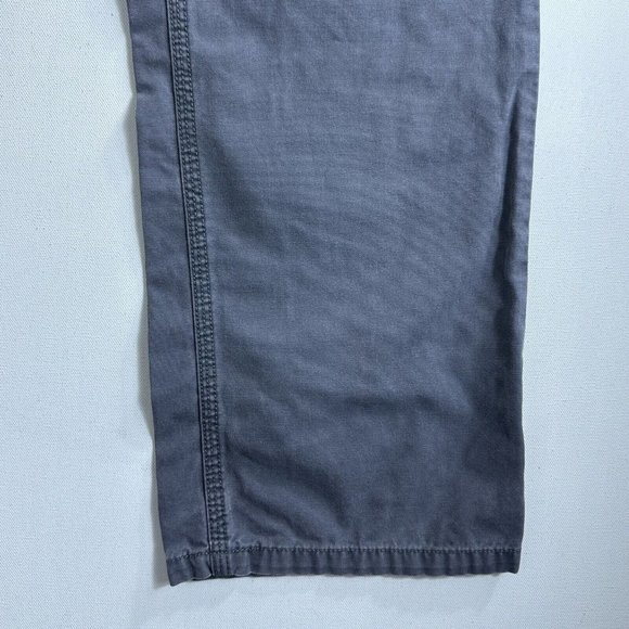 Vintage Y2K The North Face Twill Outdoor Utility Work Pants Men Size 32x29 Gray - Picture 7 of 9